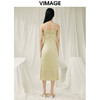 VIMAGE纬漫纪夏季新款显瘦洋气吊带连衣裙V1907515 商品缩略图4
