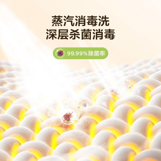 美的（Midea）滚筒洗衣机全自动 10公斤 直驱变频 除菌螨 智能家电 滚筒（不带烘干）MG100VT707WDY 商品图5