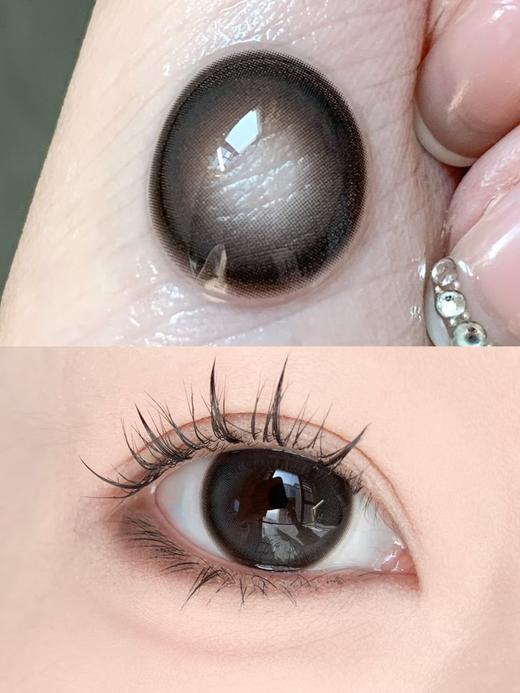 【大直径】PAPADOX-土乌漆嘛黑-14.5mm【半年抛 0-800度 无525/575】着色13.9mm 商品图2