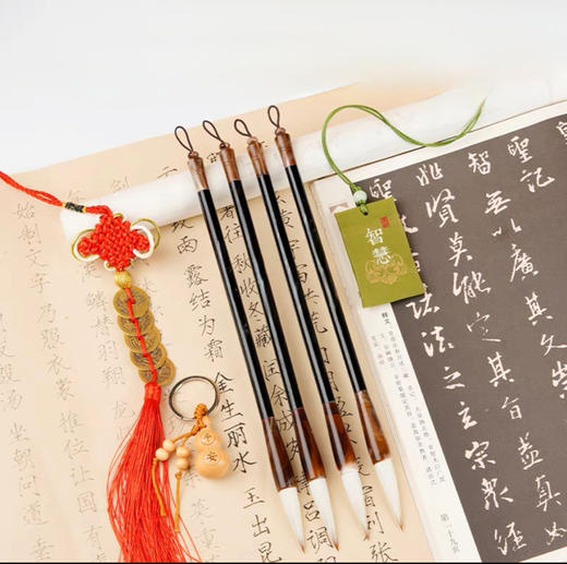 章式三墨堂 笔墨功夫*羊毫毛笔 大楷 中楷 小楷 商品图0