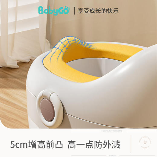 【BG】BABYGO儿童马桶多功能坐便器宝宝坐便圈男女孩马桶 商品图1