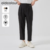 oldcolour春新款黑色高腰直筒显瘦九分西装休闲裤GO11073669 商品缩略图1