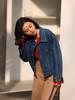 HeyDress法式复古牛仔外套女春季宽松显瘦休闲纯棉夹克百搭潮上衣 商品缩略图2