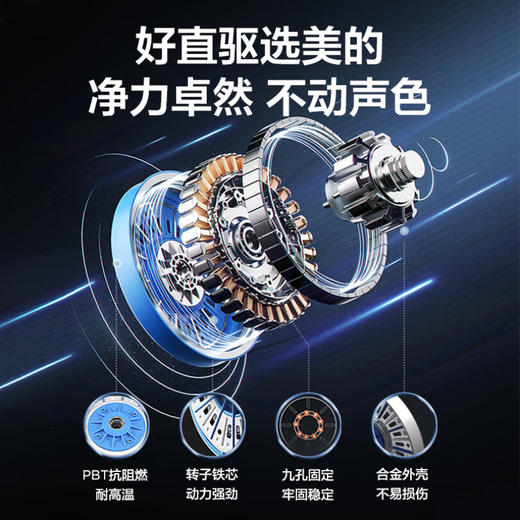 美的（Midea）洗烘套装 10kg滚筒洗衣机全自动+热泵烘干机 智能 初见系列MG100V70WD5+MH100VTH707WY-T05S 商品图4