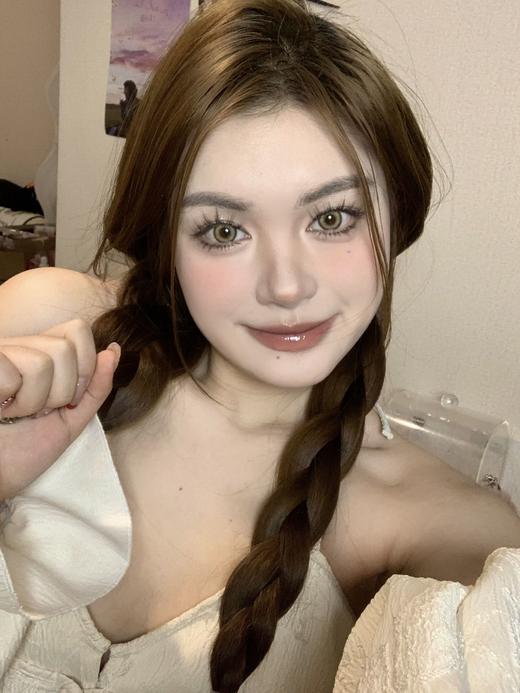 【大直径】LOVEIIKIRA-土豪金-14.5mm【年抛 0-800度 无525/575】着色14.0mm 商品图1