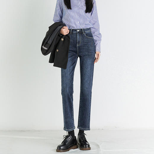 HEY+JEANS 显高显瘦 烟管牛仔裤 1100# 商品图2