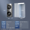 美的（Midea）1.1洗净比 清风明月洗烘护一体式洗烘套装 10KG滚筒洗衣机全自动热泵烘干机 超薄全嵌 MGH20VEIY 商品缩略图6