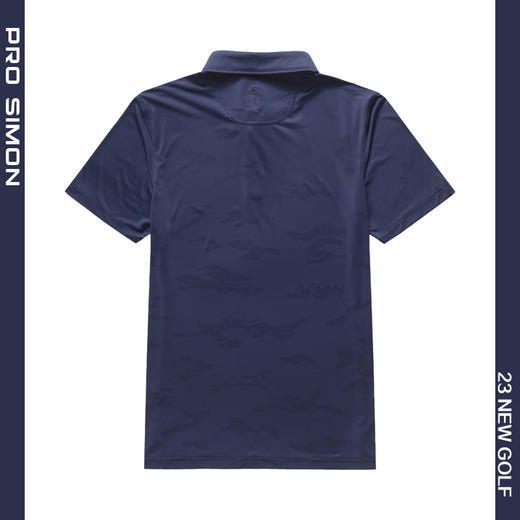 BMS-110A（PROSIMON高尔夫男款春夏短袖提花Polo衫） 商品图1