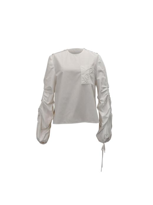 袖子抽褶上衣 商品图1