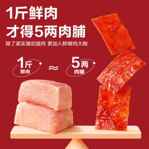 良品铺子 高蛋白肉脯500g(约27小包)靖江的猪肉脯肉干 商品图1