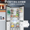 美的（Midea）60厘米薄系列482升十字四门超薄嵌入大容量家用智能冰箱一级变频BCD-482WSGPZM(E)墨兰灰-观澜 商品缩略图3