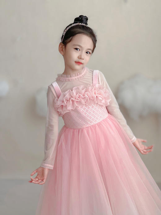 预定福利不退哦~暮雪吊带礼服裙 商品图7