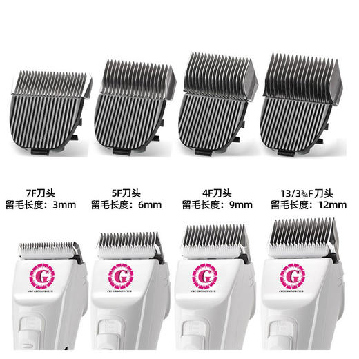 CKUGC宠物电推剪刀头【配件】适用来旺兄弟：902/908，CKUCG定制版：CK-2000、CK-3000型电剪 商品图2