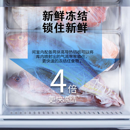 【线下同款】松下（Panasonic）659升日本原装进口冰箱自动独立制冰 纳诺怡除菌 NR-F673WX-X5 商品图1