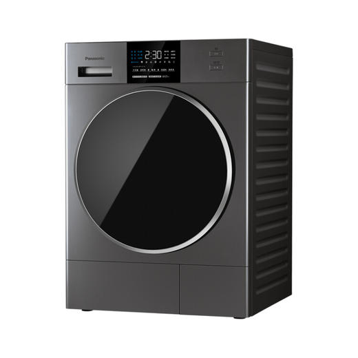 松下 (Panasonic) 9kg热泵大风烘干机 40分钟快烘 NH-EH900G 银色 商品图2