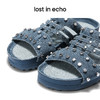 【下架】lost in echo 2023春夏新款六边形铆钉装饰勃肯拖鞋 商品缩略图4