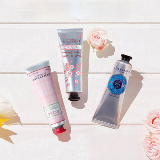 欧舒丹护手霜滋润保湿30m单支（樱花/乳木果/玫瑰） 商品图1