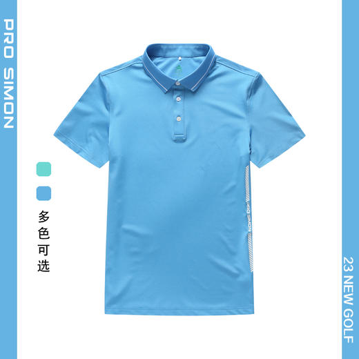 BMS-105B（PROSIMON高尔夫男款春夏短袖针织翻领Polo衫） 商品图0