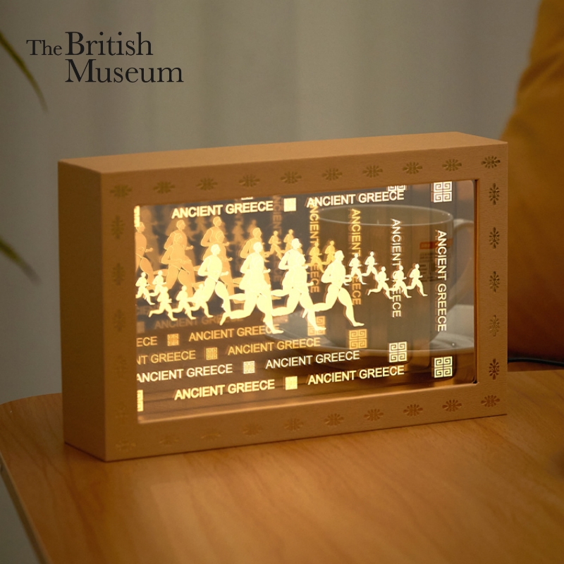 大英博物馆X苏州博物馆联名款 希腊陶罐主题深渊镜氛围灯