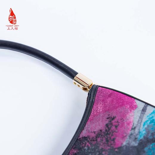 SAINTJOY/宋锦女式腋下包 虹涧蓝紫灰系列BWS21B1101 商品图10
