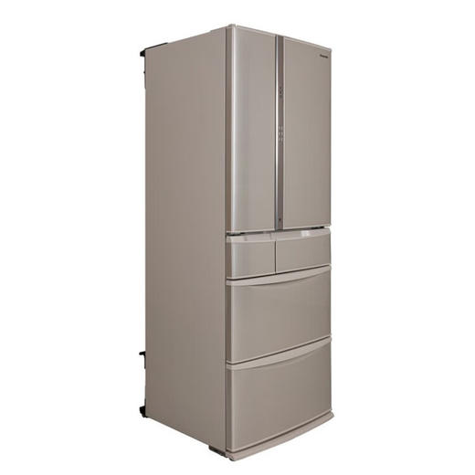 松下（Panasonic）原装日本原装进口六门冰箱 带变温自动独立制冰 -3度微冻保鲜冰箱 香槟金 NR-F504VT-N5 489升纳诺怡去 商品图2