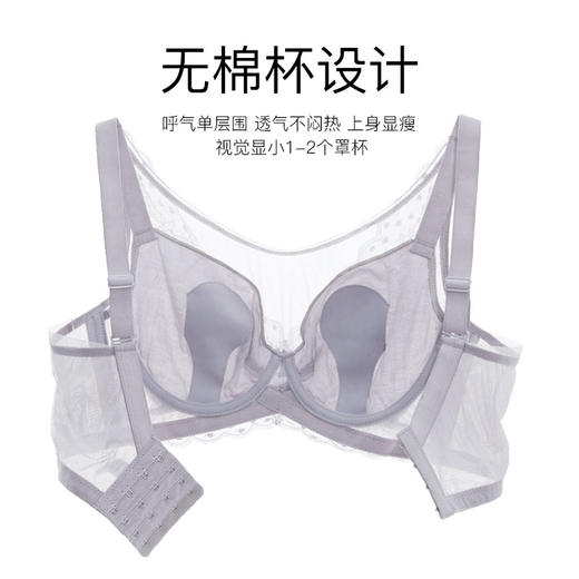 【满2件/99元】【CD通杯单件】【秀黛】月光伊人记忆圈薄杯文胸H5113017D【专柜同款】【如遇缺货自动退款介意勿拍】【如遇缺货自动退款，介意勿拍】 商品图3