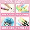 太阳星儿童铅笔套铅笔帽小学生铅笔保护套握笔延长器保护帽铅笔盖彩色带标签姓名贴12个装 商品缩略图4