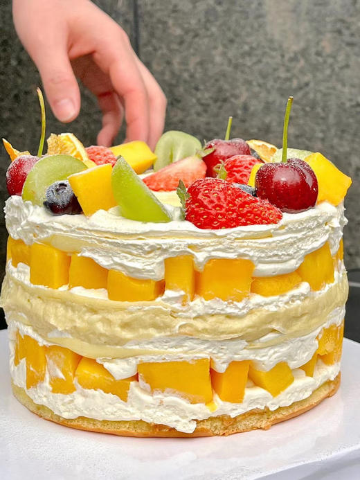 芒果榴莲千层四寸 商品图2