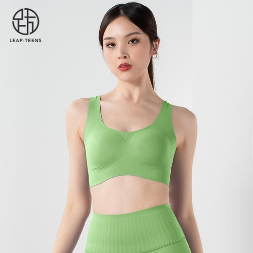 跃牌【欲动春风】系列天花板小贴心瑜伽无痕文胸YD2204小赞腰无痕贴合瑜伽九分裤YD2203（此款为欧码，建议拍小一码！） 商品图5