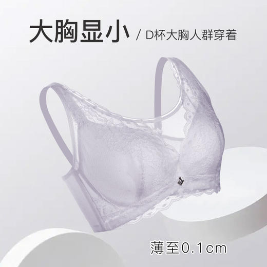 【满2件/99元】【CD通杯单件】【秀黛】月光伊人记忆圈薄杯文胸H5113017D【专柜同款】【如遇缺货自动退款介意勿拍】【如遇缺货自动退款，介意勿拍】 商品图1