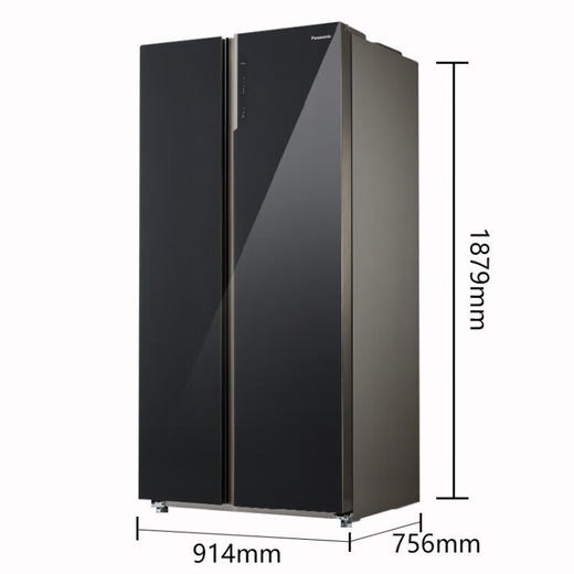 松下（Panasonic）640升容量光动银除菌一级能效0度保鲜对开门冰箱 NR-B651WG-DG 商品图6