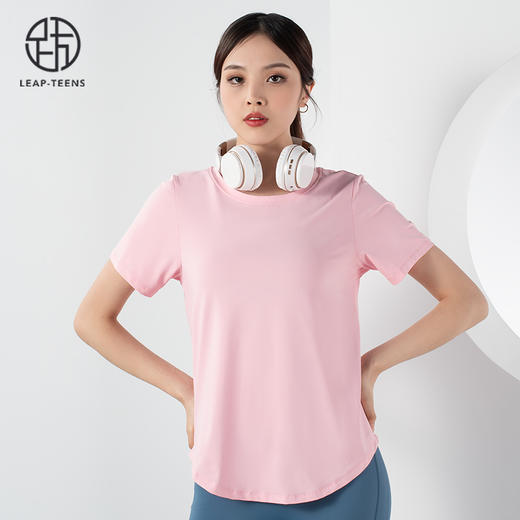 跃牌【欲动春风】系列宽松跑步轻薄透气T恤12218（此款为欧码，建议拍小一码！） 商品图3