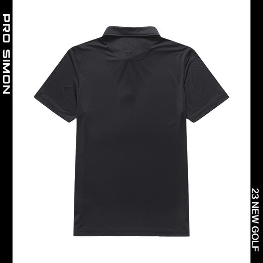BMS-110B（PROSIMON高尔夫男款春夏短袖提花Polo衫） 商品图1