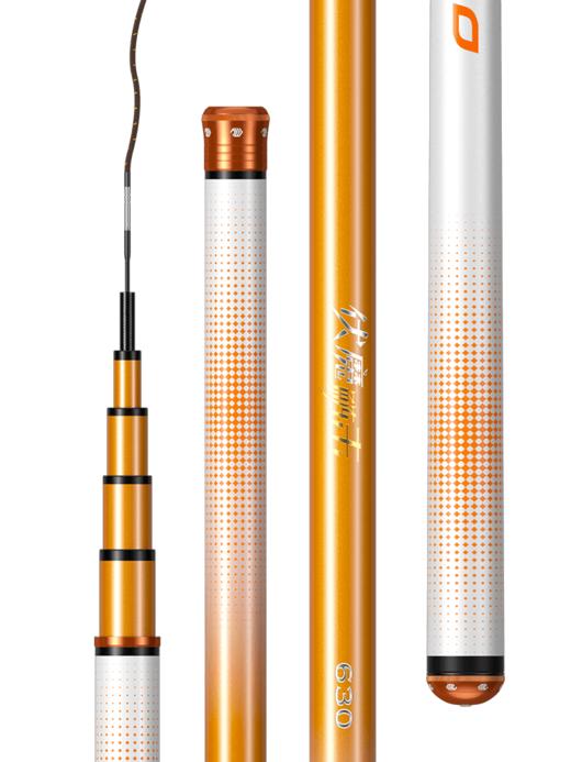 佳钓尼鲢击橙小白鲢鳙专用手杆轻量大物竿鲢鳙鱼竿钓鱼竿19调鱼杆 商品图4