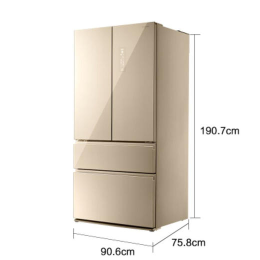 松下（Panasonic）618升法式多门冰箱 微冻保鲜 松下变频压缩 多温区分类保存NR-W621TG-XN 商品图3