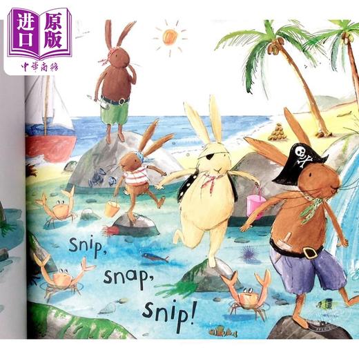 【中商原版】小兔兔一族4册套装 We're Going on an Egg Hunt 英文原版 进口图书 儿童绘本 动物故事图画书 节日兔子 翻翻页 商品图2