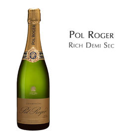 宝禄爵里奇半干型香槟（起泡葡萄酒）法国 Pol Roger Rich Demi Sec, France