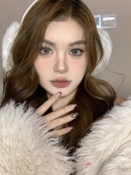 【大直径】LOVEIIKIRA-奶奶灰-14.5mm【年抛 0-800度 无525/575】着色14.0mm 商品图4