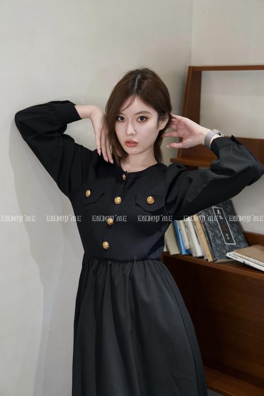 【门店同款】春季小香风针织拼接连衣裙 150207605 商品图8