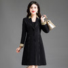 垂直感西装领中长款外套，时尚中年女装外搭QYM-TYP-8023A01-Y 商品缩略图1
