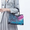 SAINTJOY/上久楷 宋锦女式拎包 蓝紫灰虹涧 BWW18A1901 商品缩略图3