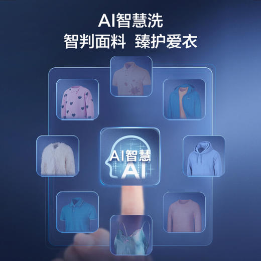 海尔（Haier）滚筒洗衣全自动 10公斤直驱变频 智能投放 晶彩触控屏 高温除菌满 以旧换新 EG100MATE8SU1 商品图4