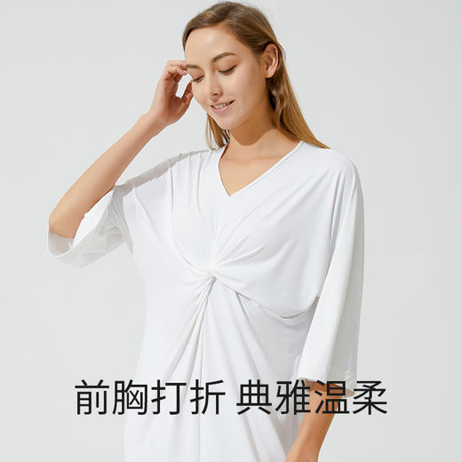 Supield素湃中长款连体防晒衣女宽松版型多褶设计夏季薄款防晒服 商品图2