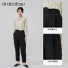 oldcolour2023春季新款高腰直筒气质通勤西装休闲裤女O12073236 商品缩略图1