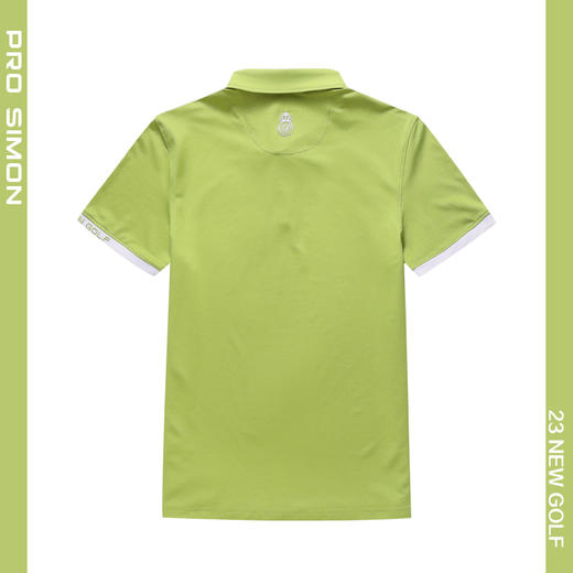BMS-101B（PROSIMON高尔夫男款春夏短袖简约风翻领Polo衫） 商品图1
