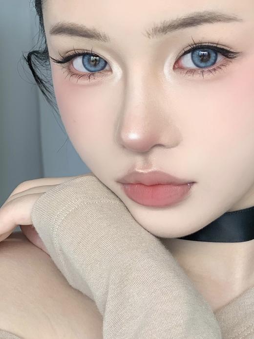 【大直径】LOVEIIKIRA-迈阿密蓝-14.5mm【年抛 0-800度 无525/575】着色14.0mm 商品图4