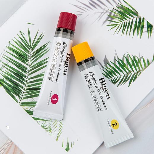 美源染发剂 日本纯进口款（非国产款）植物染发膏 遮盖白发潮色男女 商品图7