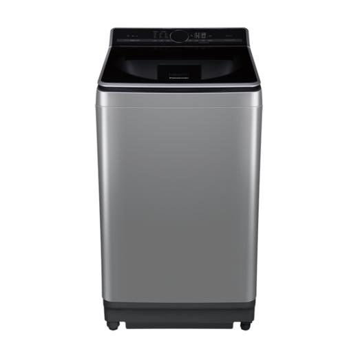 松下XQB100-U1T32 全自动波轮洗衣机 不弯腰设计 一键智能洗 泡沫净 钢化玻璃盖板 大容量 银灰色XQB100-U1T32泡沫净 商品图2