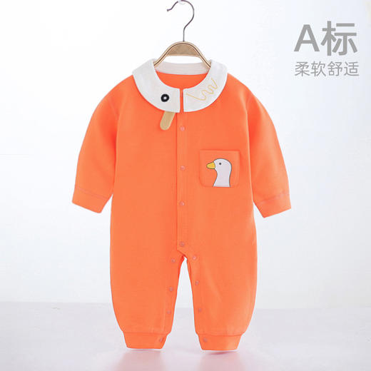 【柔软细腻 四季可穿】婴儿连体衣卡通长袖男女宝宝春秋装哈衣爬服春秋款初新生儿睡衣服 商品图6