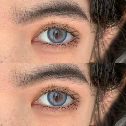 【大直径】LOVEIIKIRA-迈阿密蓝-14.5mm【年抛 0-800度 无525/575】着色14.0mm 商品图11